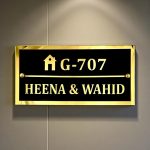 Black ACP Nameplate