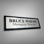 Black ACP Nameplate 6