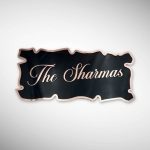 Black Acrylic Nameplate
