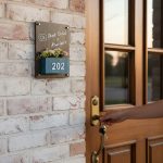 Brown Polish Planter Nameplate 2