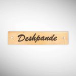 Deshpande Wooden Nameplate 5