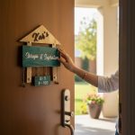 Handcrafted House Nameplate