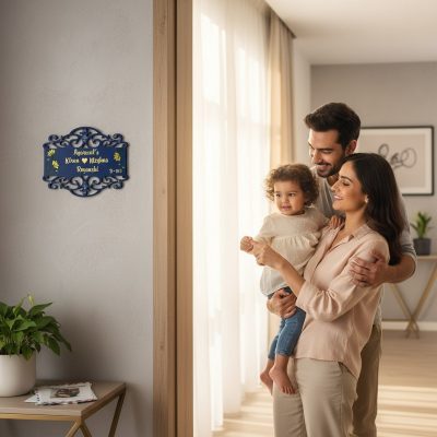 MDF Wooden Nameplate