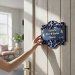 MDF Wooden Nameplate 2