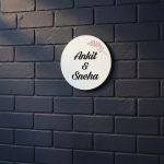 Matt Acrylic Based Nameplate