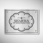 Sharma Nameplate 3