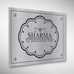Sharma Nameplate 4