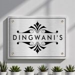 Stainless Steel Etched Nameplate 2