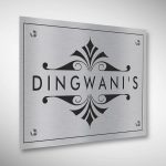 Stainless Steel Etched Nameplate 5