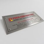Stainless Steel Etching Nameplate 4