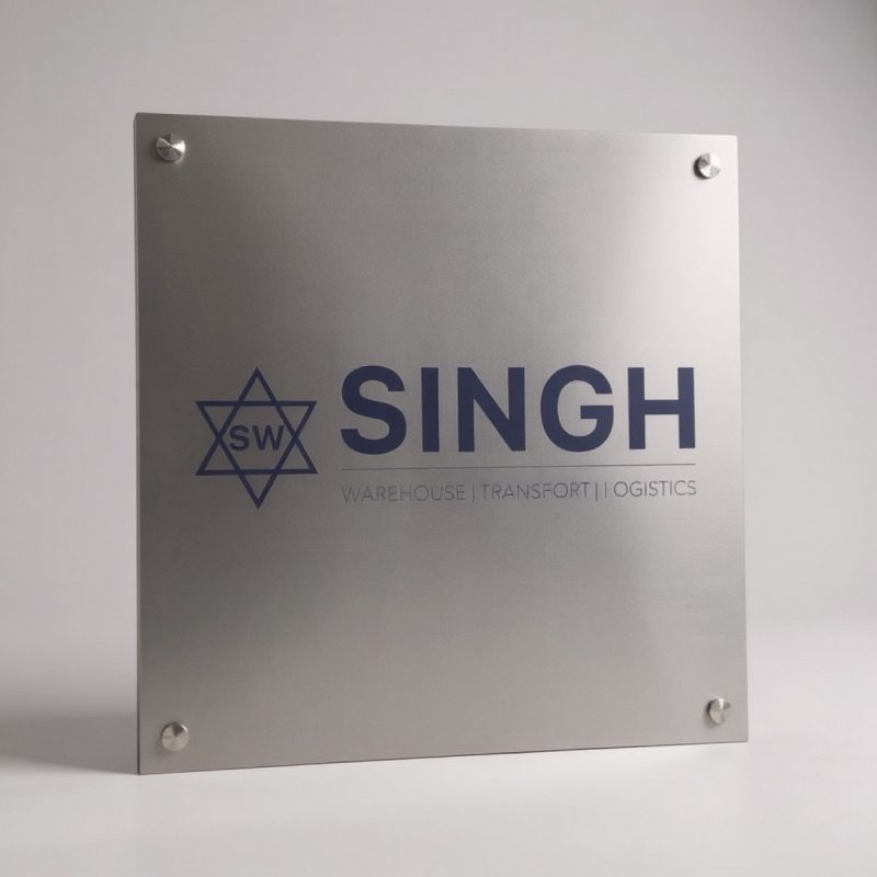 Stainless Steel Nameplate