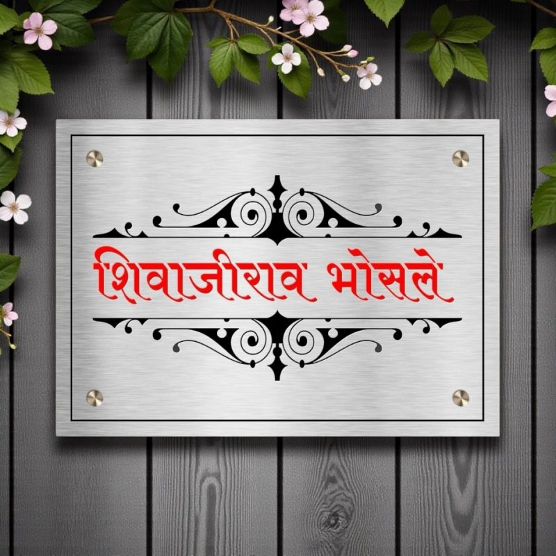 Stainless Steel Nameplate