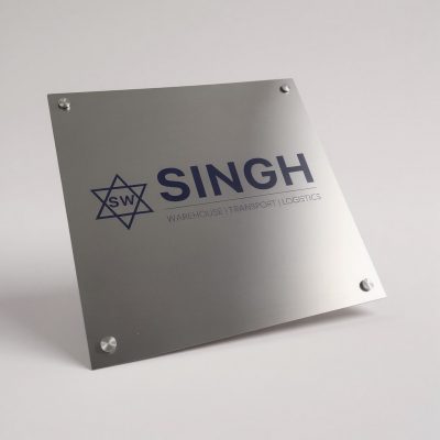 Stainless Steel Nameplate