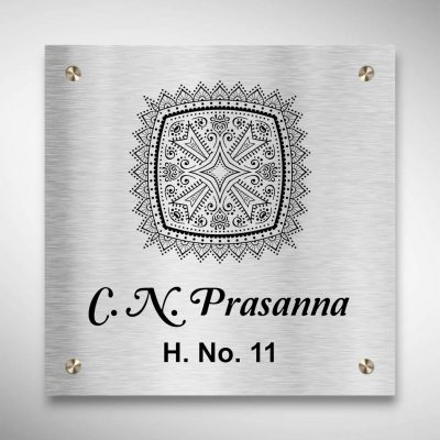 Stainless Steel Nameplate 3