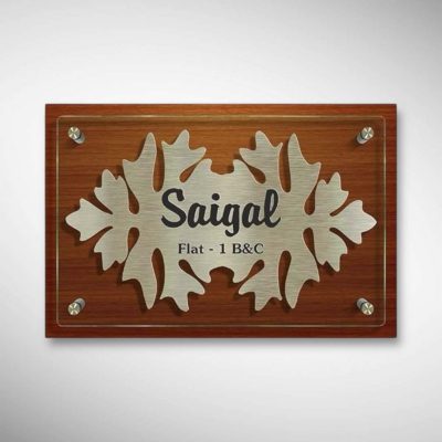 Stainless Steel Nameplate 3