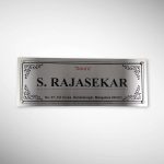 Stainless Steel Nameplate 3