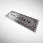 Stainless Steel Nameplate 5