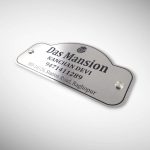 Steel Laser Cut Nameplate 5