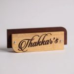 Thakkar’s Wooden Nameplate 2