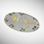 UV Print ACP Nameplate 5