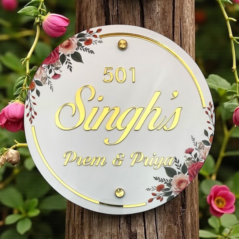 UV Printed ACP Nameplate