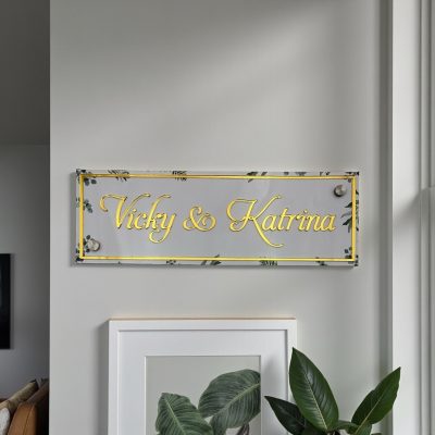 UV Printed ACP Nameplate