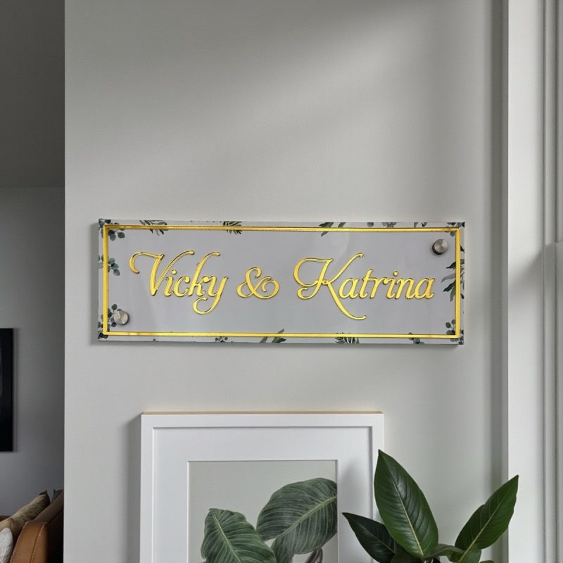 UV Printed ACP Nameplate