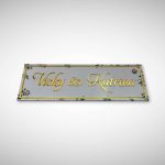 UV Printed ACP Nameplate 2