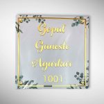 UV Printed ACP Nameplate