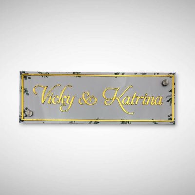 UV Printed ACP Nameplate