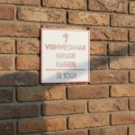 White Acrylic Letters Nameplate 3