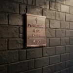 Wooden ACP Nameplate 3