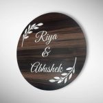 Wooden ACP Nameplate 5