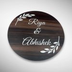 Wooden ACP Nameplate 7