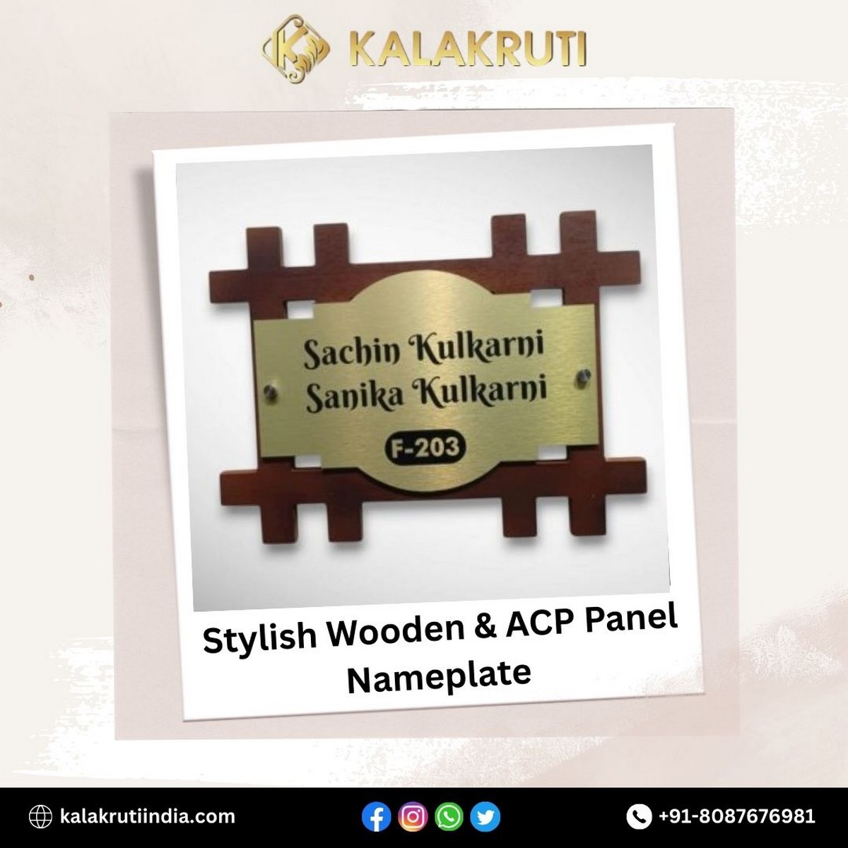 ACP Panel Nameplate