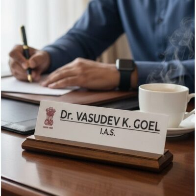 Acrylic Desk Nameplate