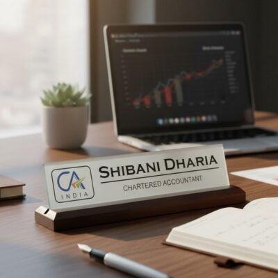 Acrylic Desk Nameplate 2