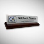 Acrylic Desk Nameplate 4