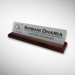 Acrylic Desk Nameplate 5