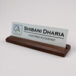 Acrylic Desk Nameplate 6