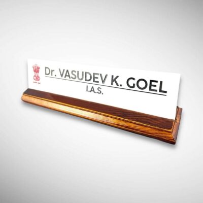 Acrylic Desk Nameplate 2