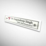 Acrylic Desk Nameplate 2