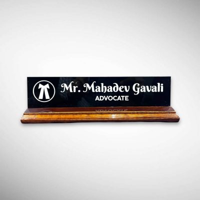 Acrylic Desk Nameplate 2