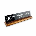 Acrylic Desk Nameplate 6