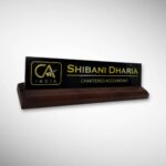 Acrylic Desk Nameplate 6