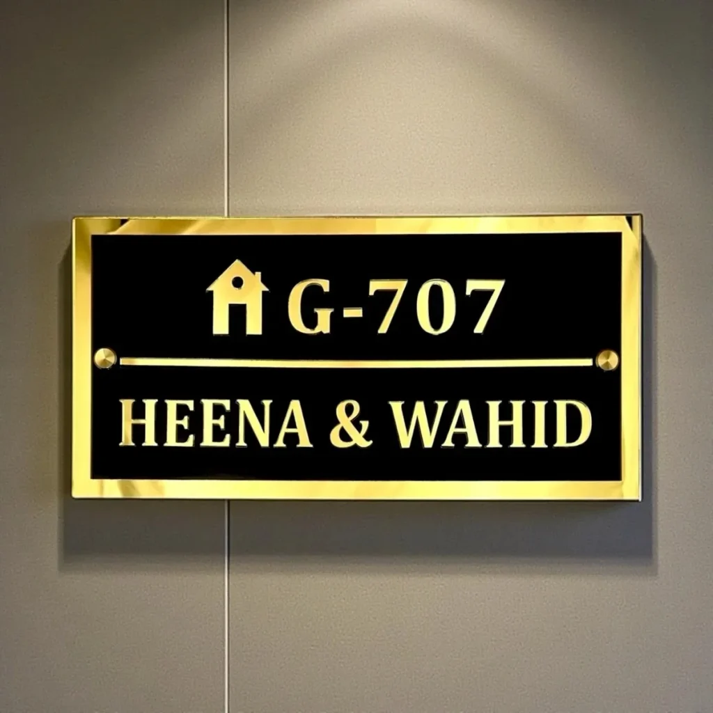 Black ACP Nameplate 9