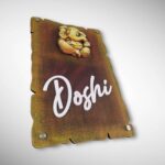 Ganesh Murti Handcrafted Nameplate 6