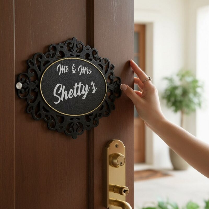 Handcrafted Nameplate