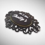 Handcrafted Nameplate 5