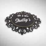 Handcrafted Nameplate 6
